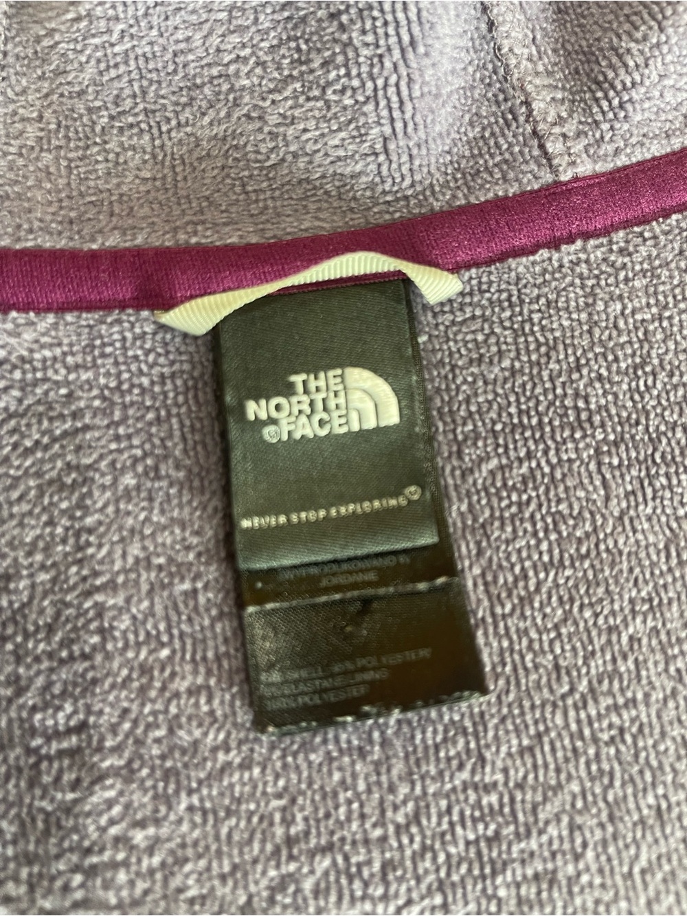 The North Face Women's Plum Zip-Up Hooded Fleece Jacket - Picture 4 of 6